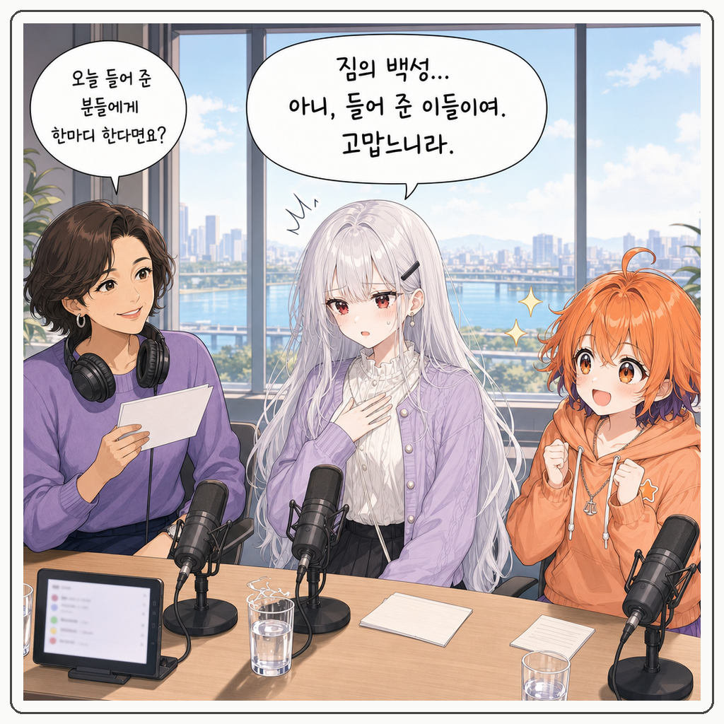 174화: 보이는 라디오의 작은 숨 (부제: 라이브는 왕실 조회가 아닙니다) 009컷