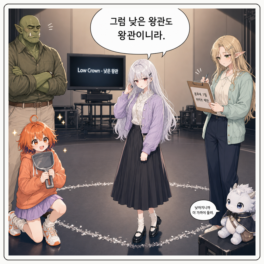 175화: 리허설의 은색 표시선 (부제: 무대 중앙은 왕좌가 아닙니다) 009컷