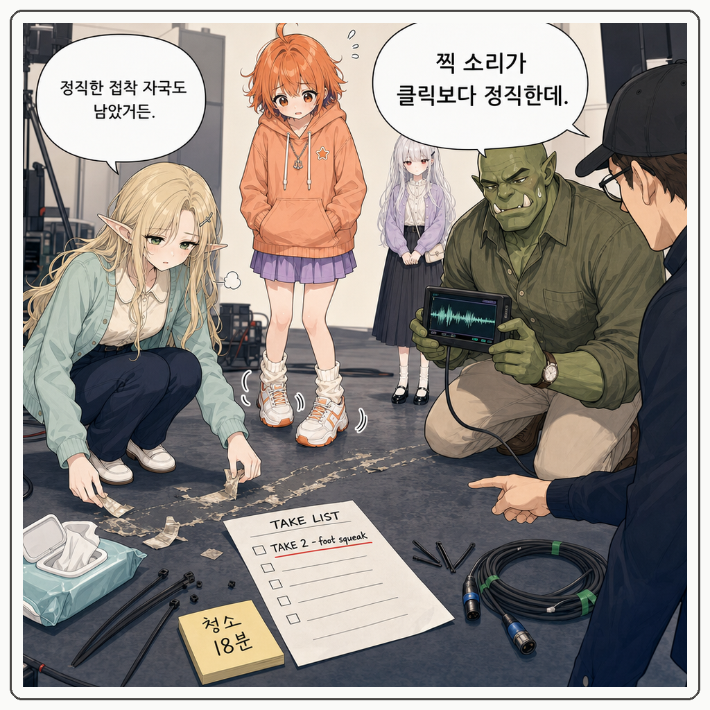 179화: 발끝이 먼저 박자를 붙였다 (부제: 클릭 트랙은 왕실 박수대가 아닙니다) 007컷