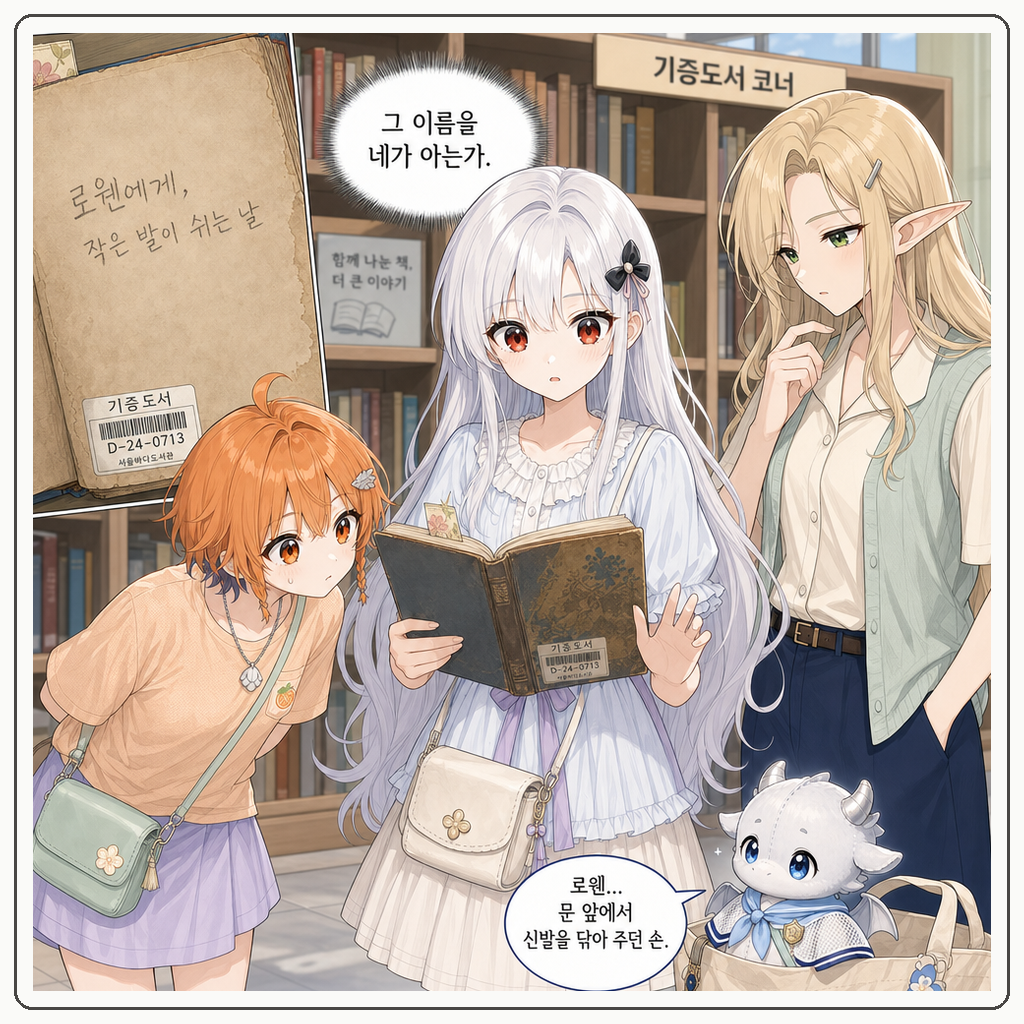 180화: 반납함이 먼저 이름을 불렀다 (부제: 도서관 카드는 왕실 출입패가 아닙니다) 003컷