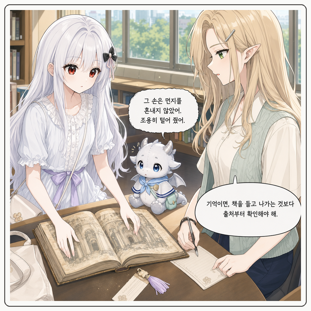 180화: 반납함이 먼저 이름을 불렀다 (부제: 도서관 카드는 왕실 출입패가 아닙니다) 004컷