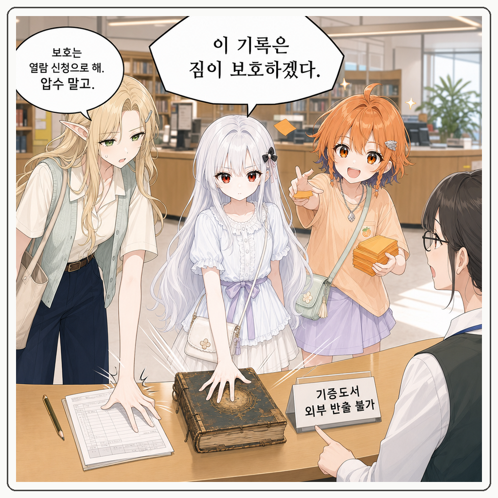 180화: 반납함이 먼저 이름을 불렀다 (부제: 도서관 카드는 왕실 출입패가 아닙니다) 005컷
