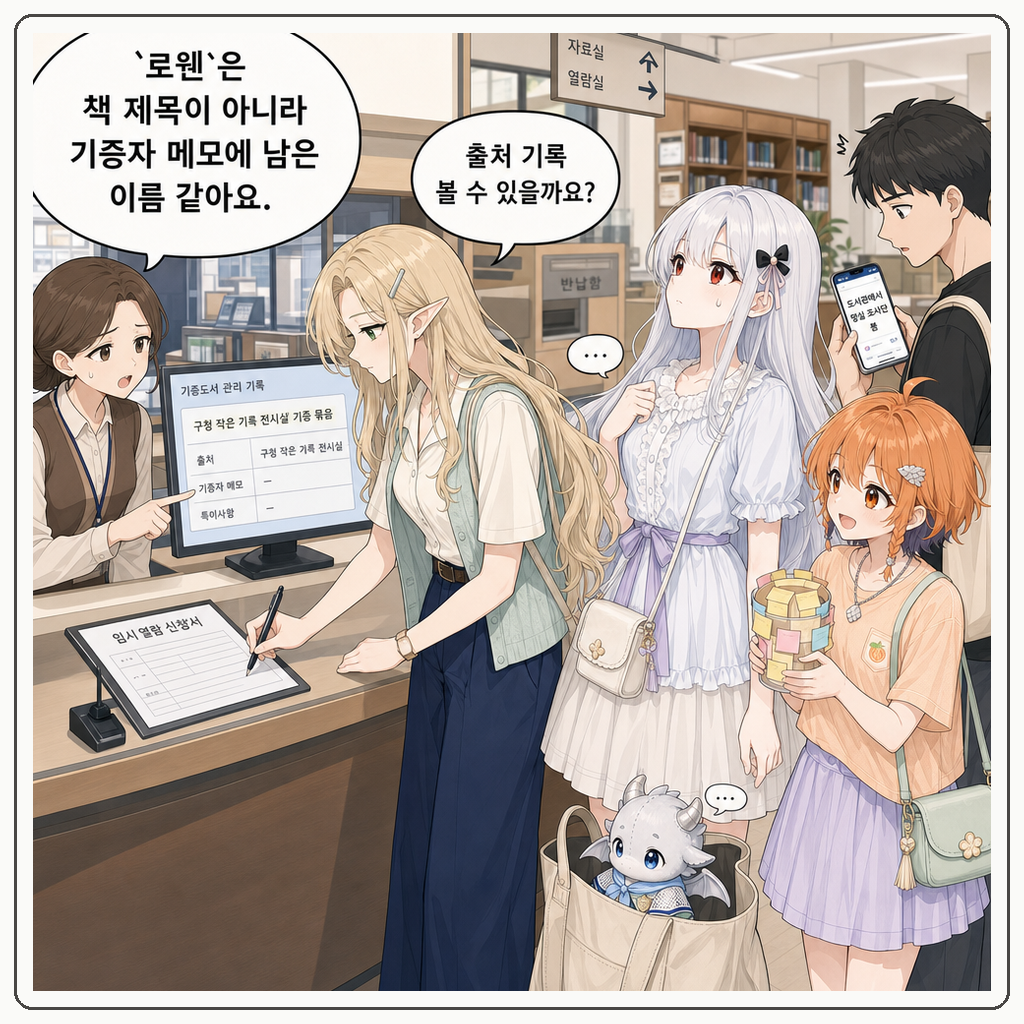 180화: 반납함이 먼저 이름을 불렀다 (부제: 도서관 카드는 왕실 출입패가 아닙니다) 008컷