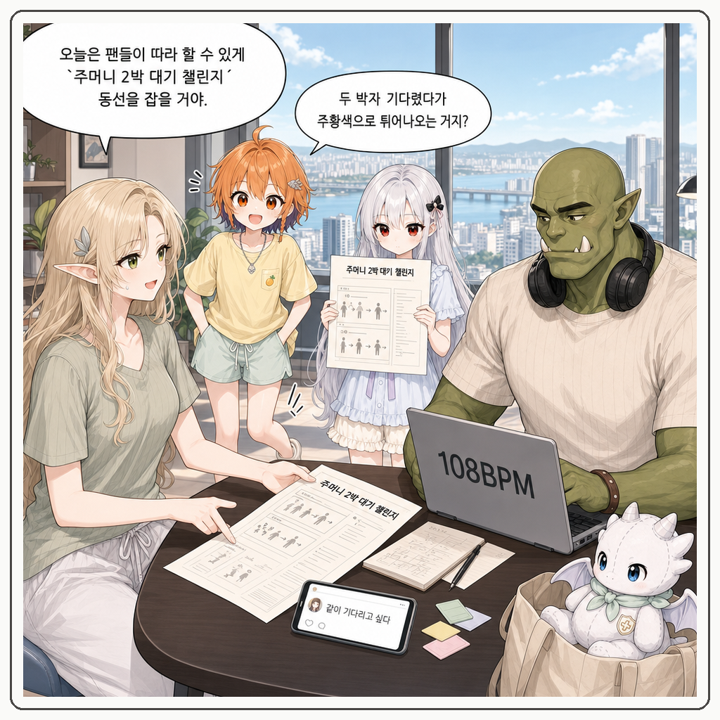 183화: 두 박자는 길을 안다 (부제: 챌린지는 왕실 대기 의식이 아닙니다) 001컷