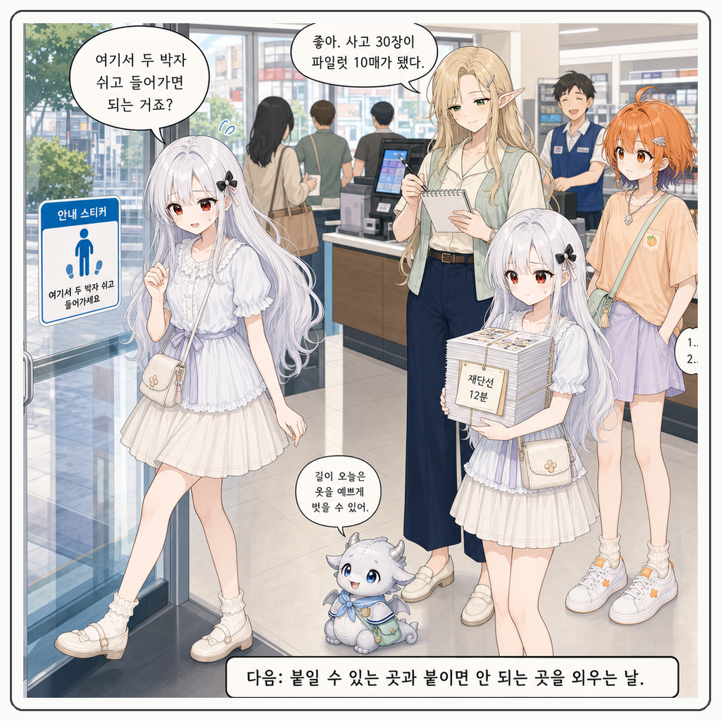 186화: 인쇄소가 먼저 길을 접었다 (부제: 시안 확인 도장은 주문 버튼이 아닙니다) 010컷
