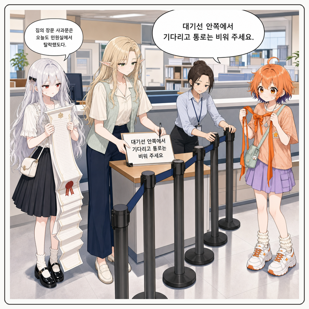 187화: 발급기가 먼저 두 박자를 말했다 (부제: 음성 안내는 왕실 나팔이 아닙니다) 007컷