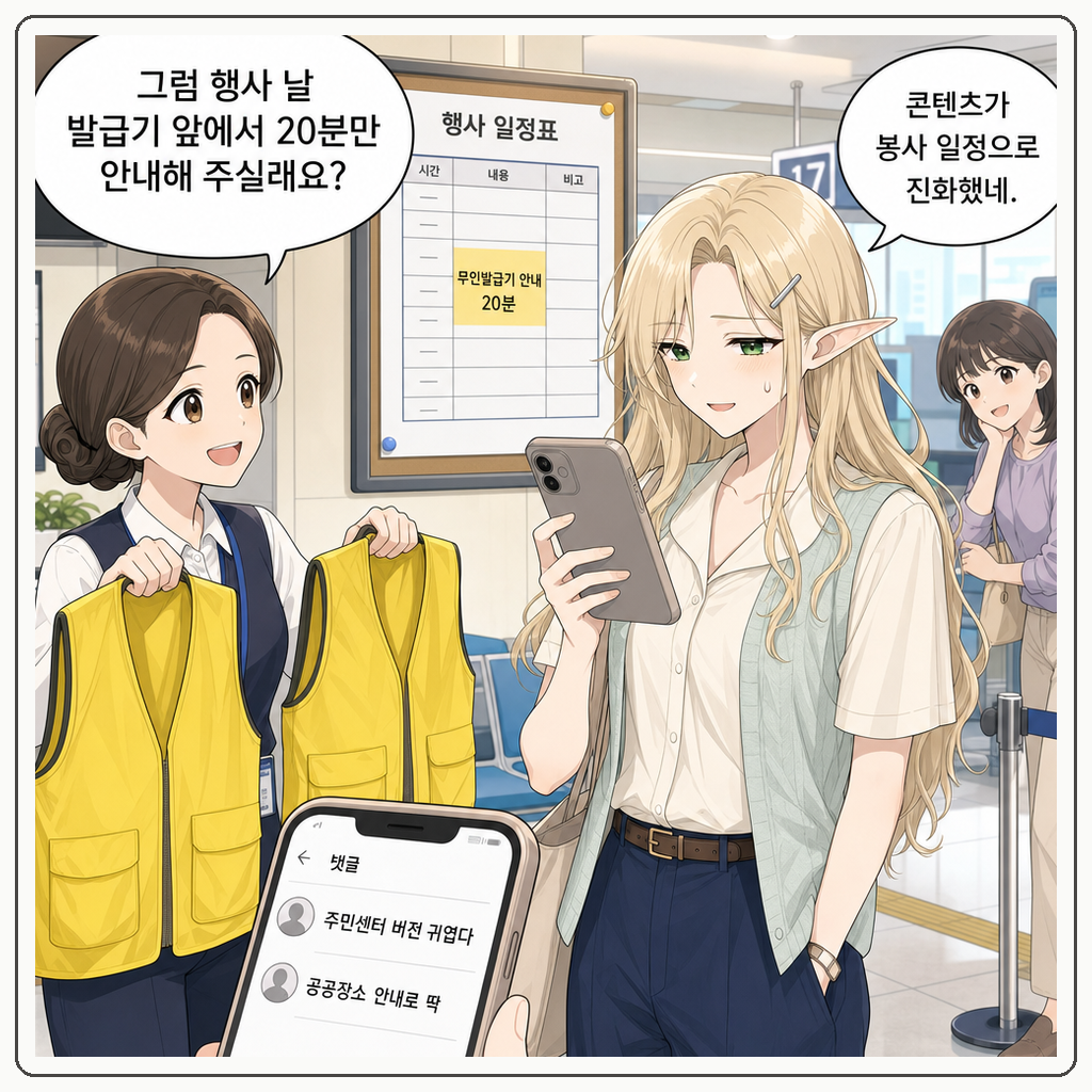 187화: 발급기가 먼저 두 박자를 말했다 (부제: 음성 안내는 왕실 나팔이 아닙니다) 008컷