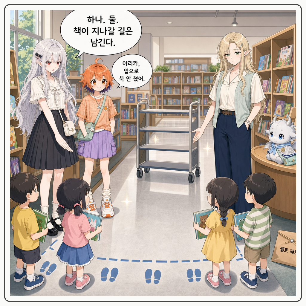 188화: 책수레가 먼저 두 박자를 멈췄다 (부제: 도서관 줄은 왕실 행렬이 아닙니다) 011컷
