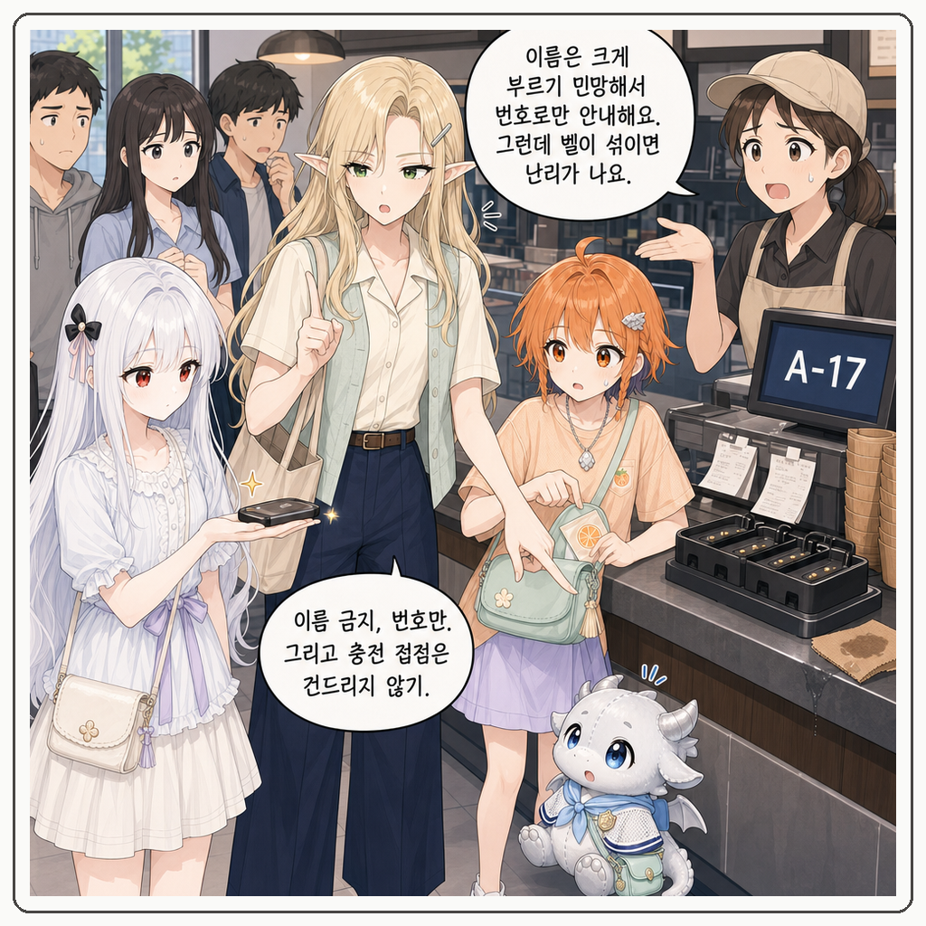 189화: 진동벨이 먼저 번호를 숨겼다 (부제: 주문번호는 왕실 소환명이 아닙니다) 002컷