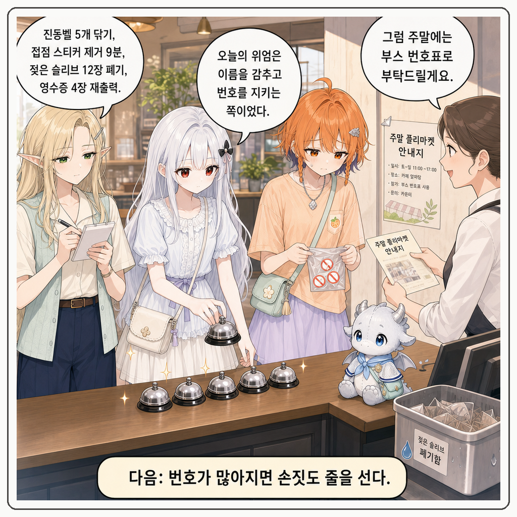 189화: 진동벨이 먼저 번호를 숨겼다 (부제: 주문번호는 왕실 소환명이 아닙니다) 010컷