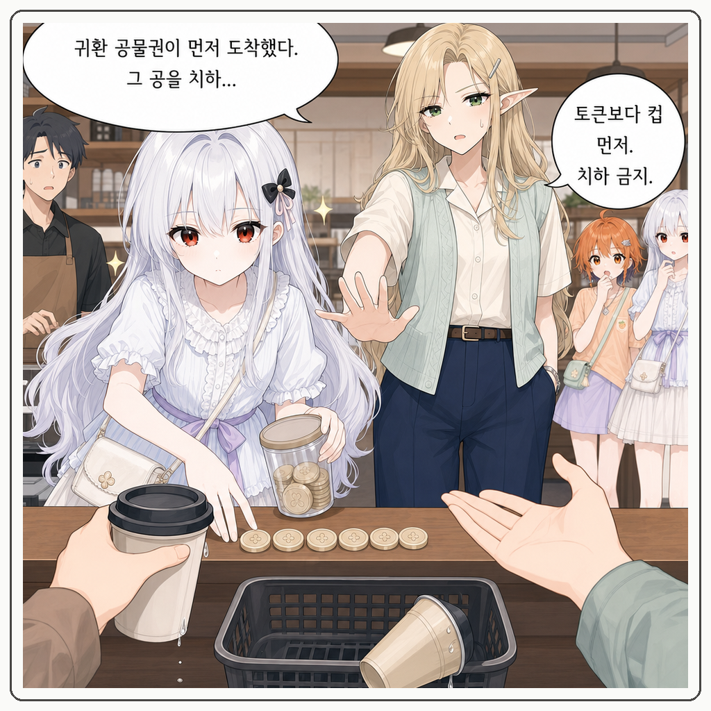 190화: 보증금 토큰이 먼저 돌아왔다 (부제: 다회용 컵은 왕실 공물권이 아닙니다) 004컷