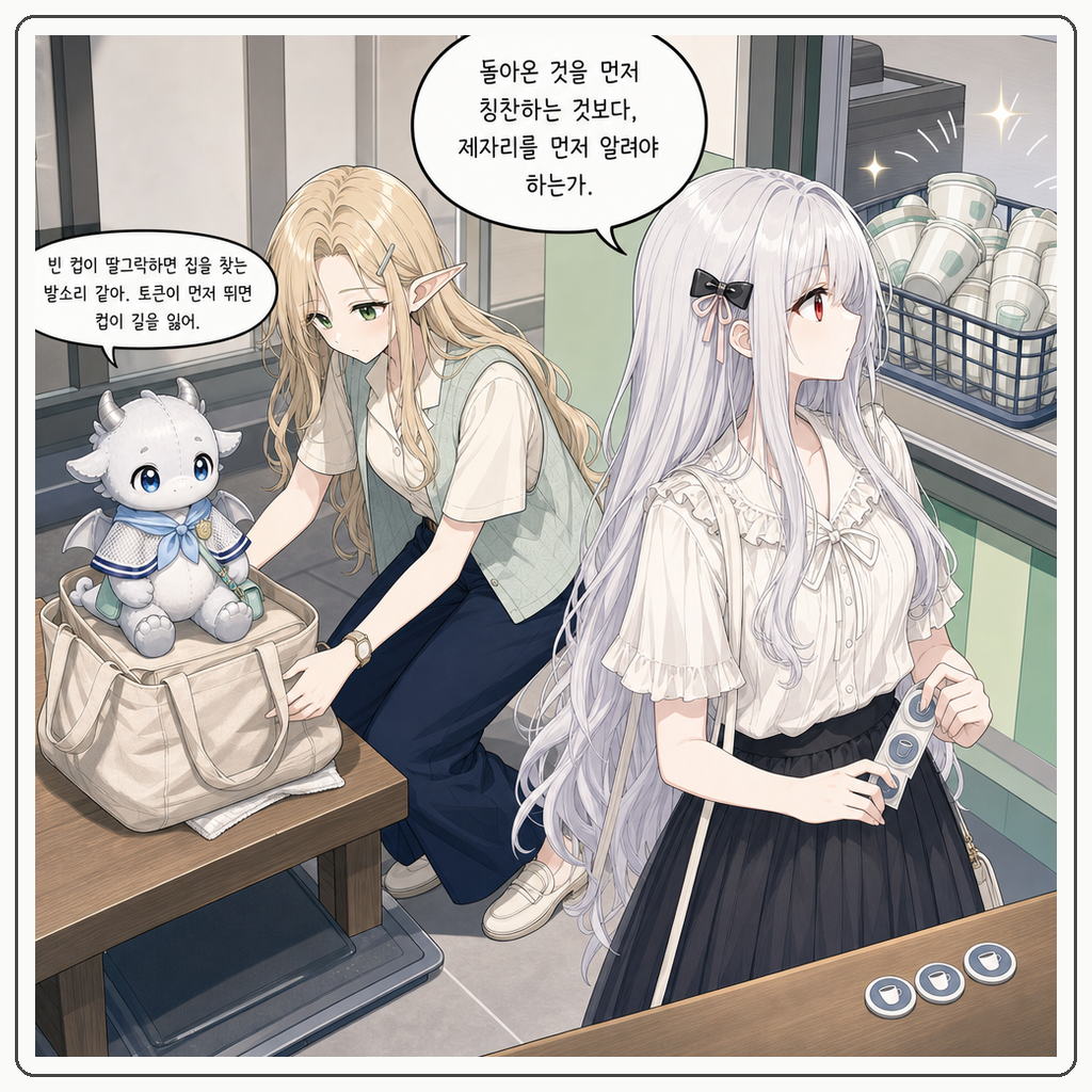 190화: 보증금 토큰이 먼저 돌아왔다 (부제: 다회용 컵은 왕실 공물권이 아닙니다) 006컷