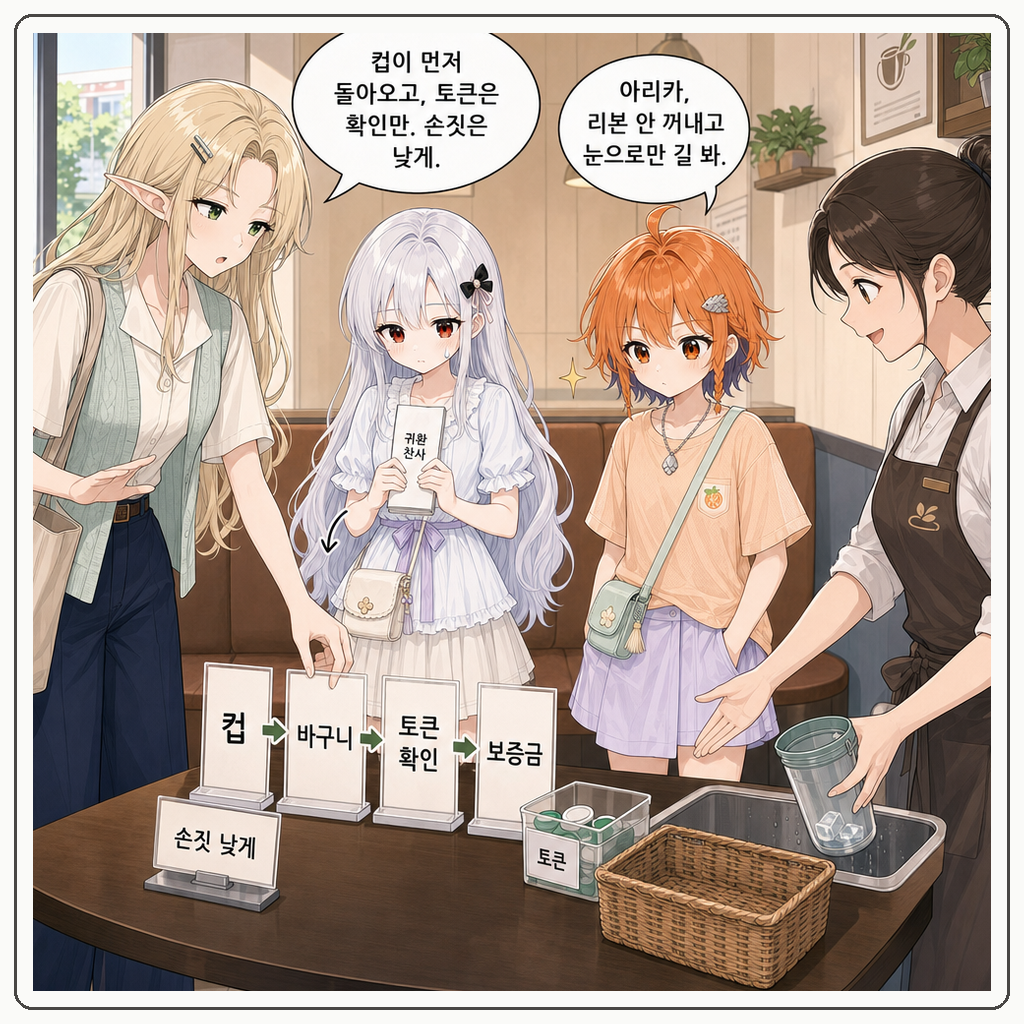 190화: 보증금 토큰이 먼저 돌아왔다 (부제: 다회용 컵은 왕실 공물권이 아닙니다) 008컷