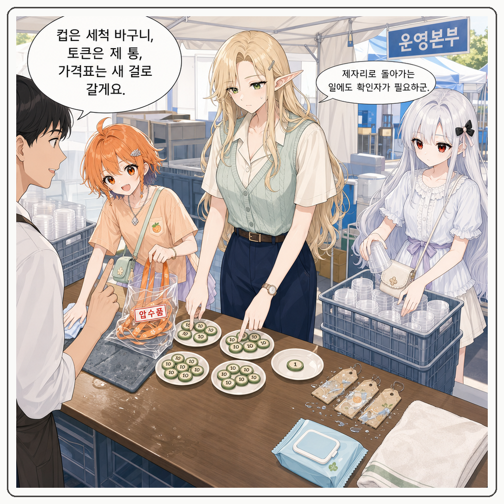 190화: 보증금 토큰이 먼저 돌아왔다 (부제: 다회용 컵은 왕실 공물권이 아닙니다) 012컷