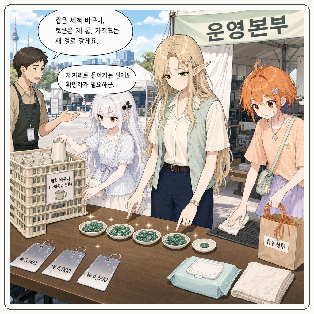 190화: 보증금 토큰이 먼저 돌아왔다 (부제: 다회용 컵은 왕실 공물권이 아닙니다) 013컷
