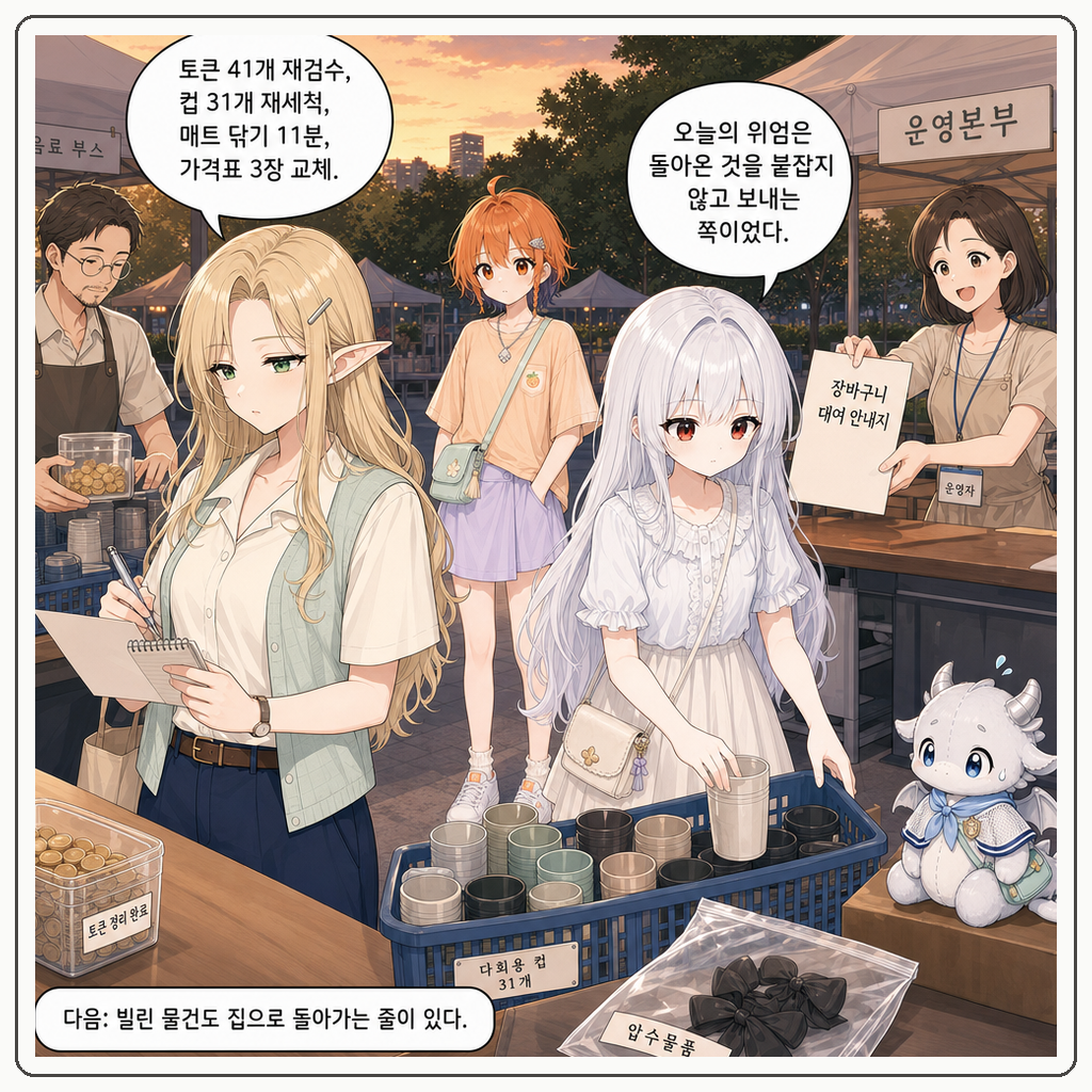 190화: 보증금 토큰이 먼저 돌아왔다 (부제: 다회용 컵은 왕실 공물권이 아닙니다) 017컷