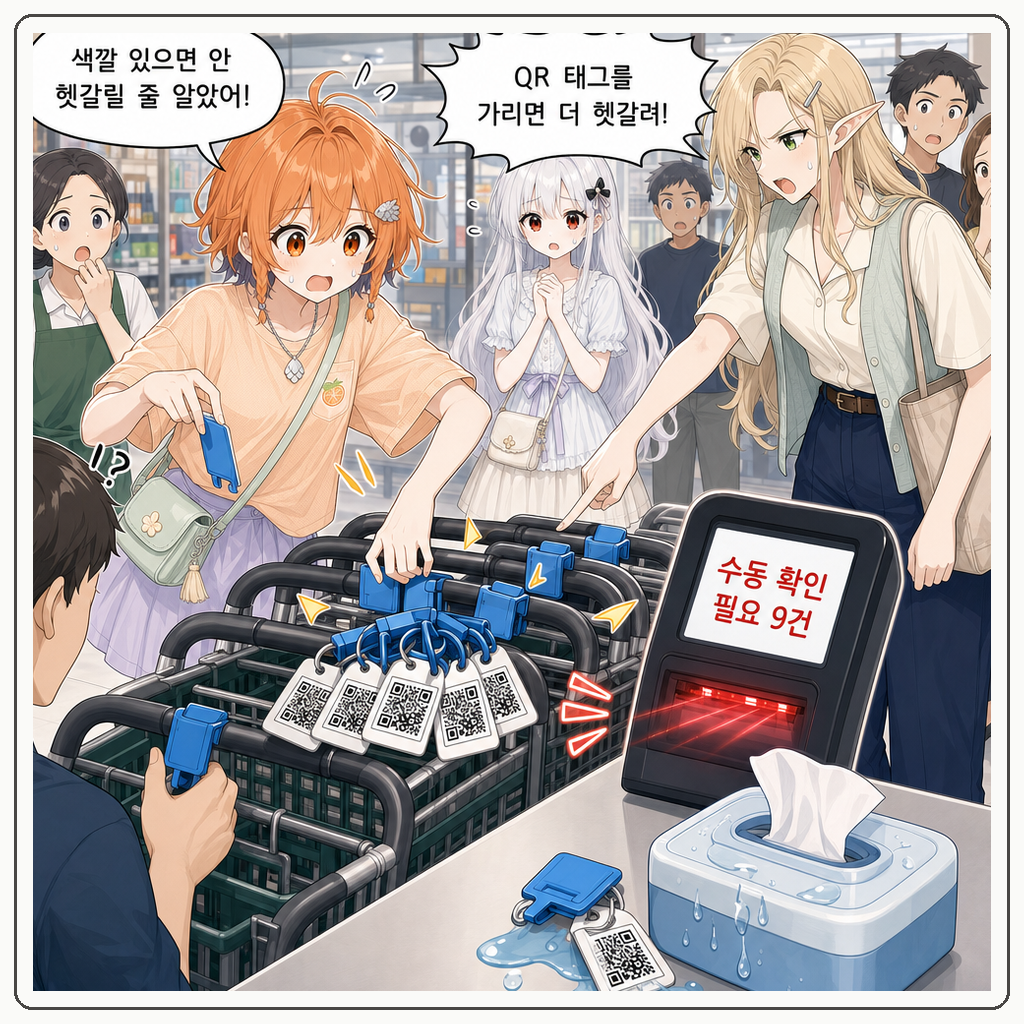 191화: 장바구니가 아직 빌림 중이었다 (부제: 빈 손잡이도 주인이 있을 수 있습니다) 012컷
