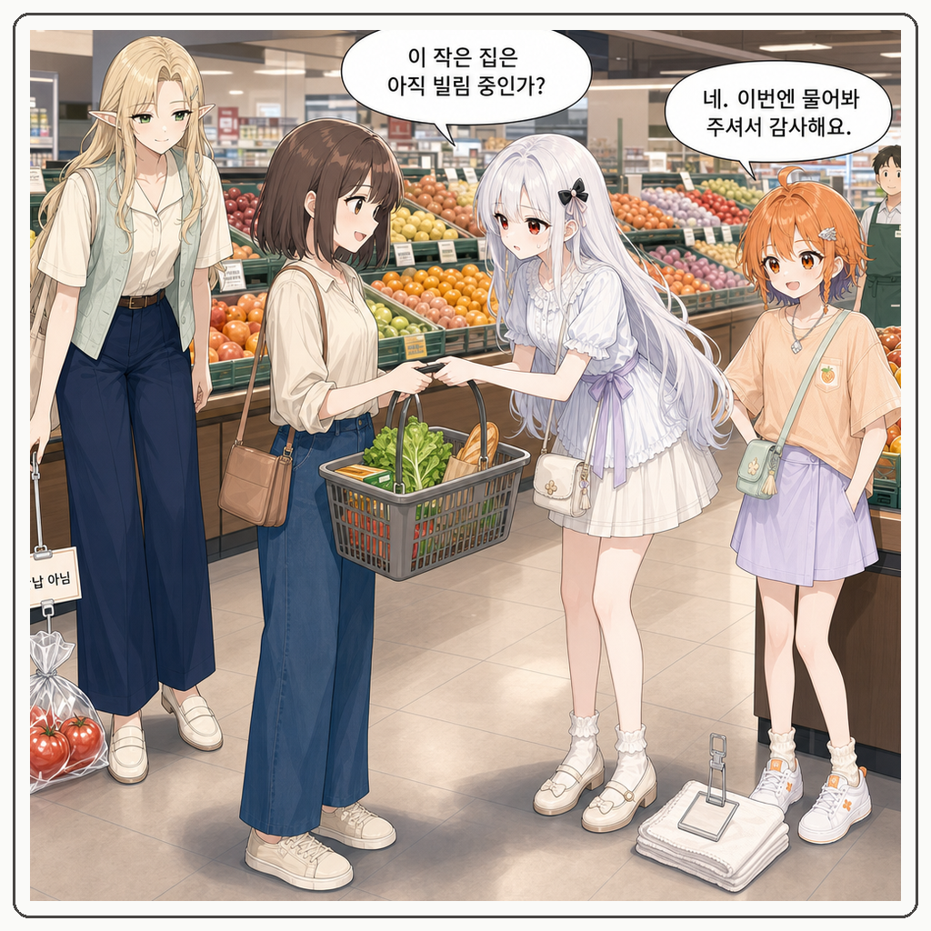 191화: 장바구니가 아직 빌림 중이었다 (부제: 빈 손잡이도 주인이 있을 수 있습니다) 014컷