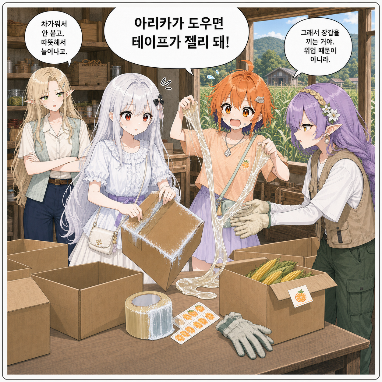 193화: 인간 기준표 밖의 아침 검진 (부제: 회복 3%도 포장 테이프를 얼립니다) 006컷