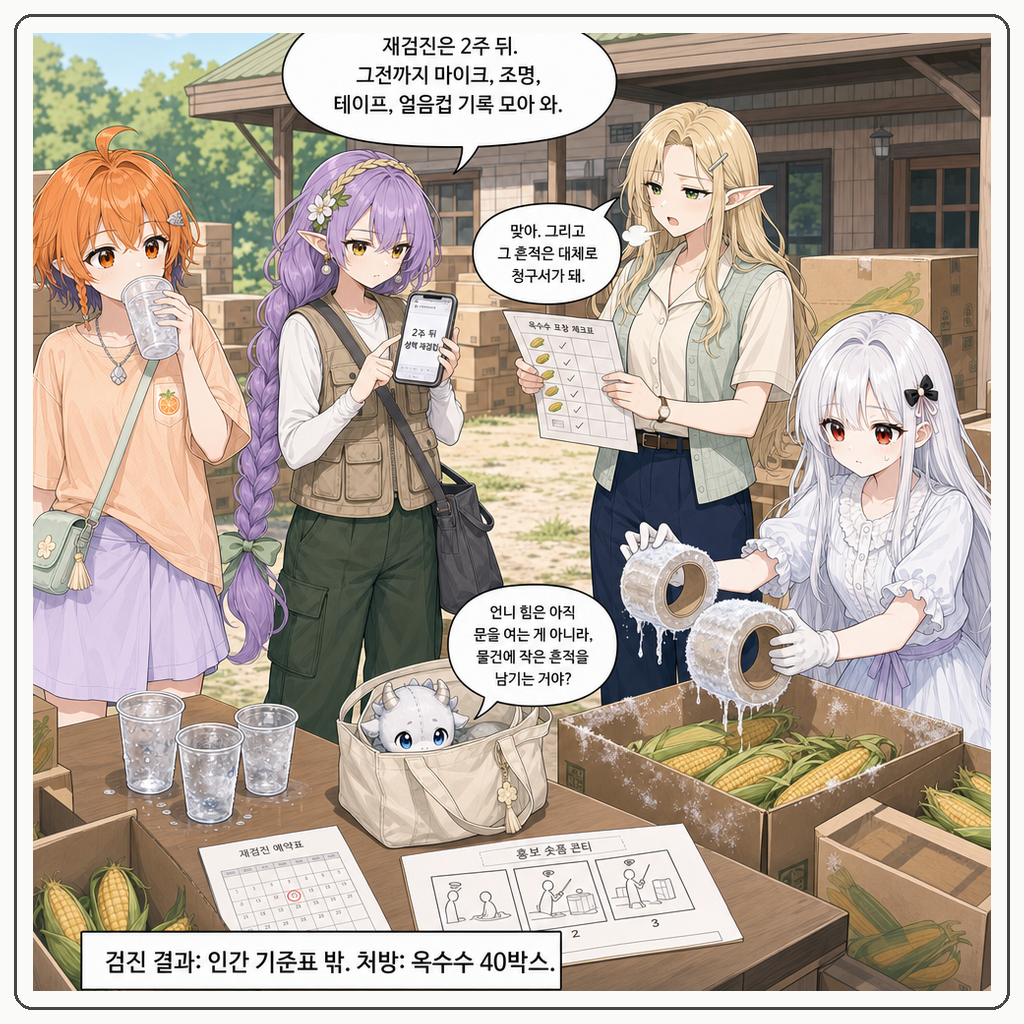 193화: 인간 기준표 밖의 아침 검진 (부제: 회복 3%도 포장 테이프를 얼립니다) 010컷