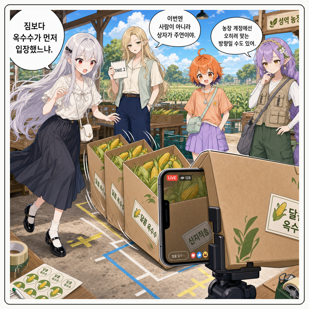 194화: 옥수수 상자가 먼저 라이브를 켰다 (부제: 회복 3%는 노동 단축이 안 됩니다) 006컷