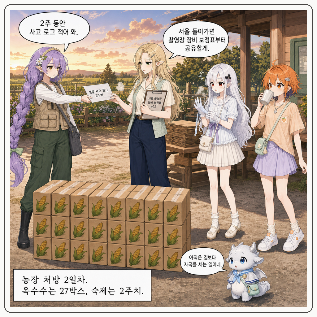 194화: 옥수수 상자가 먼저 라이브를 켰다 (부제: 회복 3%는 노동 단축이 안 됩니다) 010컷