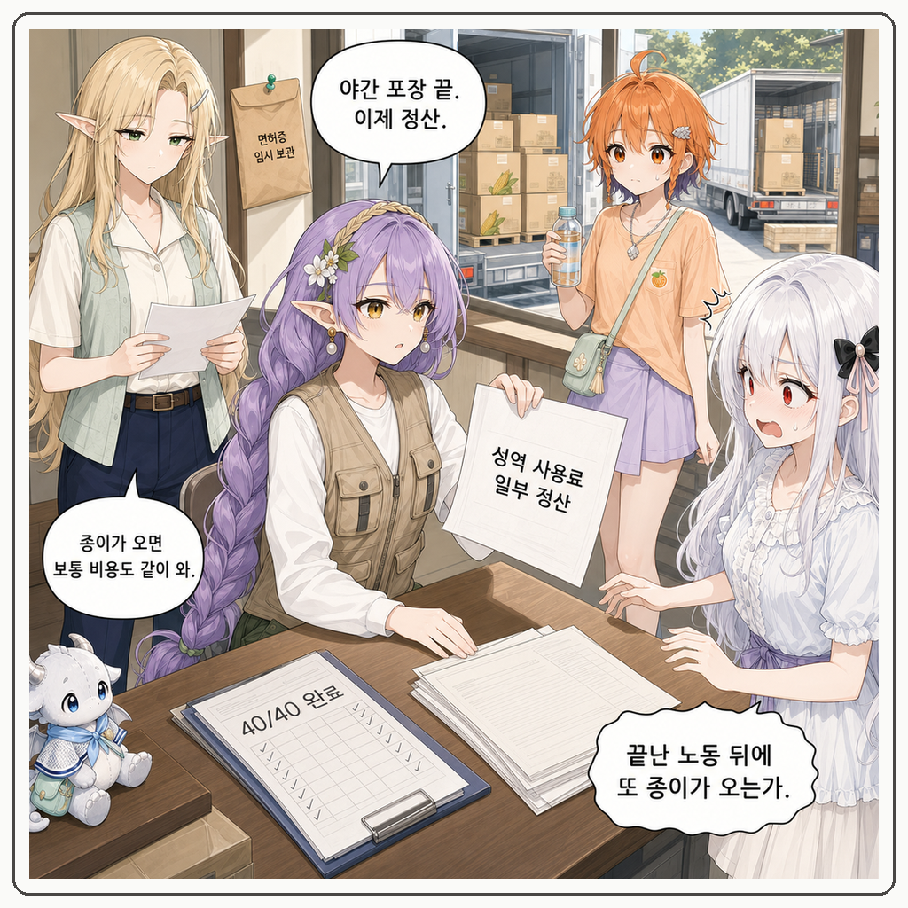 195화: 보정표가 먼저 서울에 도착했다 (부제: 성역 반응은 택배보다 빨리 공유됩니다) 001컷