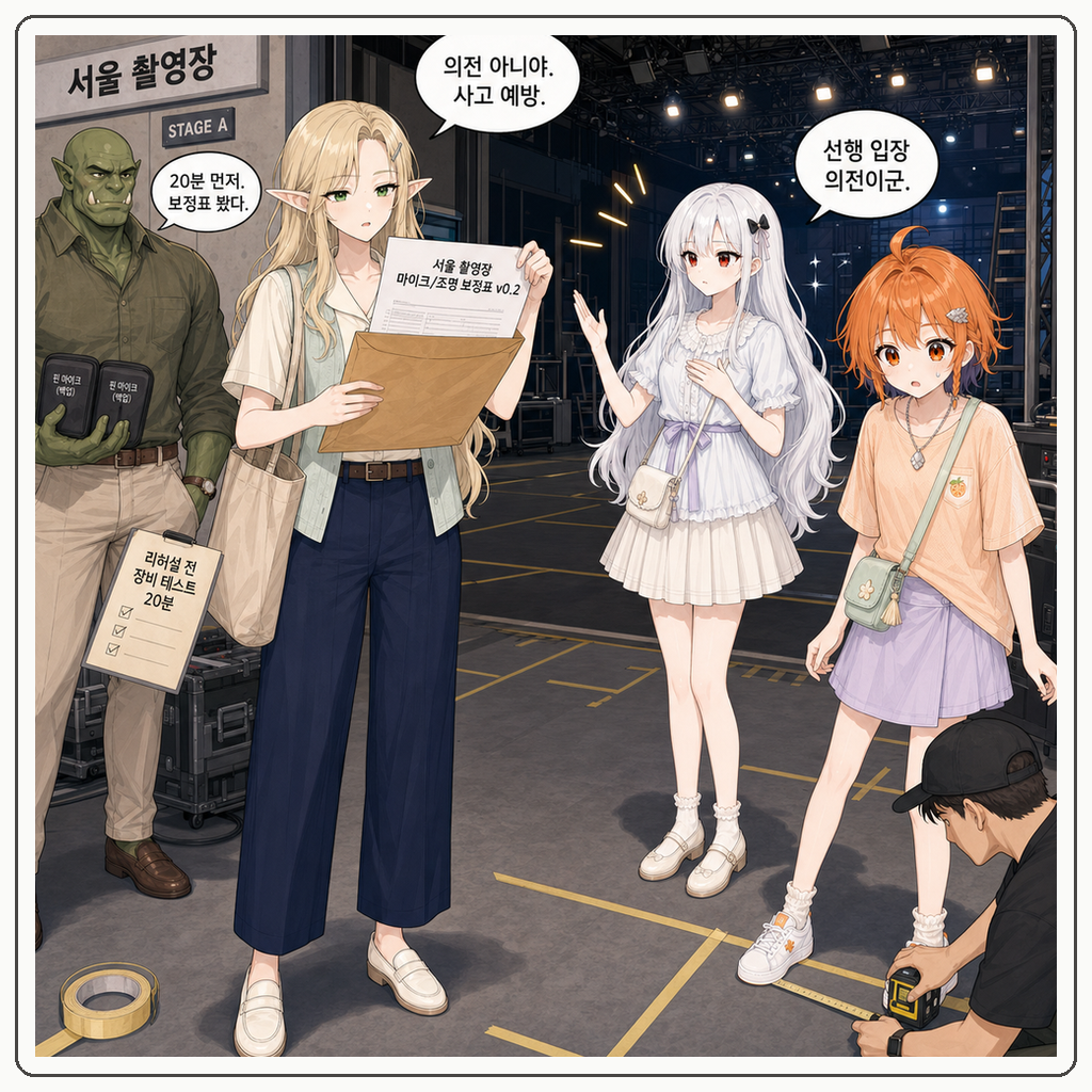 196화: 원형 마킹이 먼저 무대에 섰다 (부제: 보정표는 리허설보다 일찍 도착합니다) 001컷
