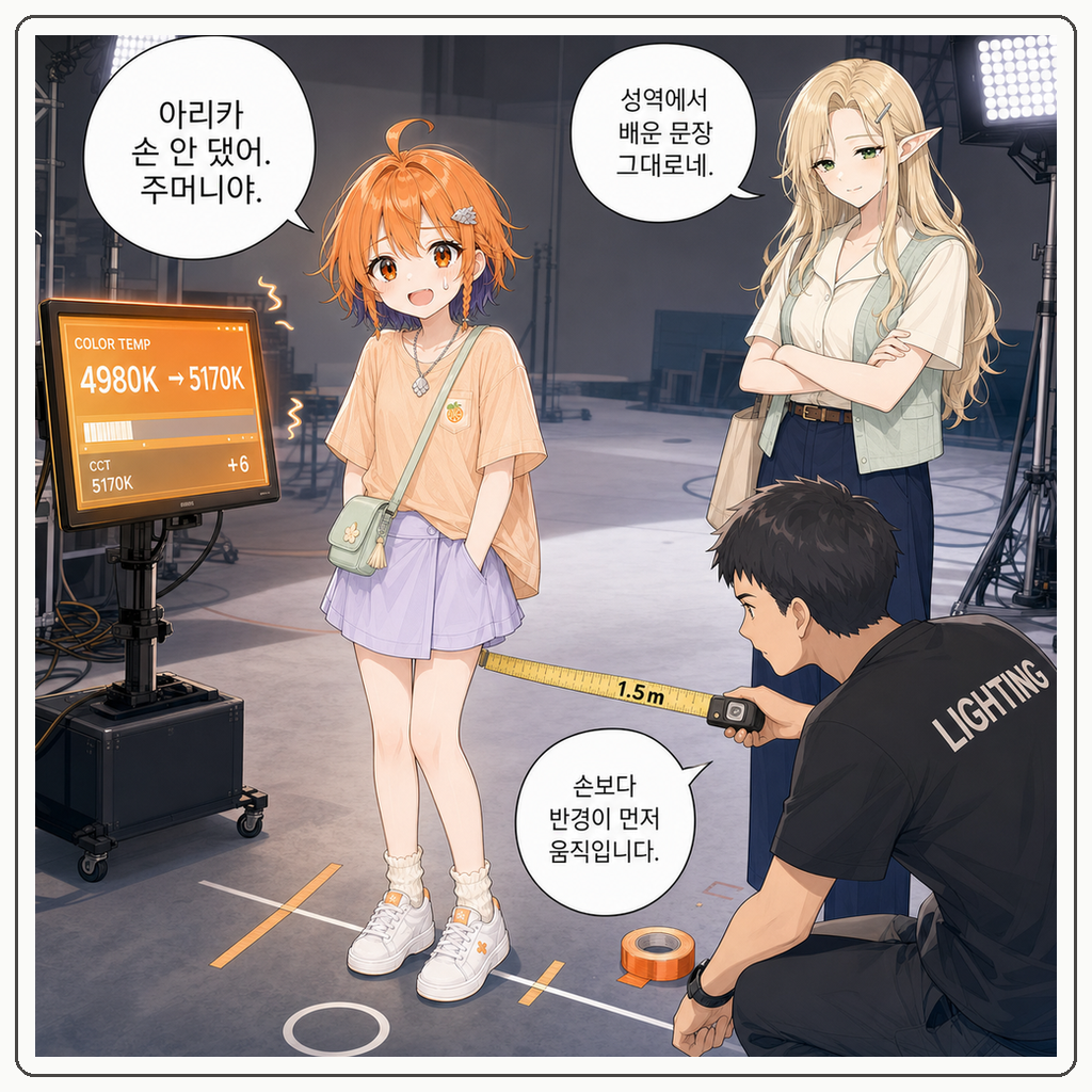 196화: 원형 마킹이 먼저 무대에 섰다 (부제: 보정표는 리허설보다 일찍 도착합니다) 004컷