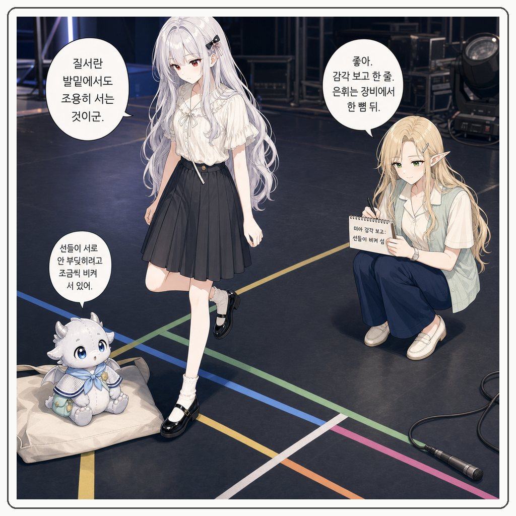 196화: 원형 마킹이 먼저 무대에 섰다 (부제: 보정표는 리허설보다 일찍 도착합니다) 006컷