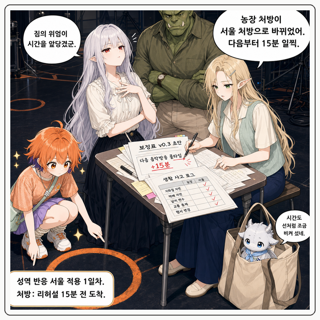 196화: 원형 마킹이 먼저 무대에 섰다 (부제: 보정표는 리허설보다 일찍 도착합니다) 010컷