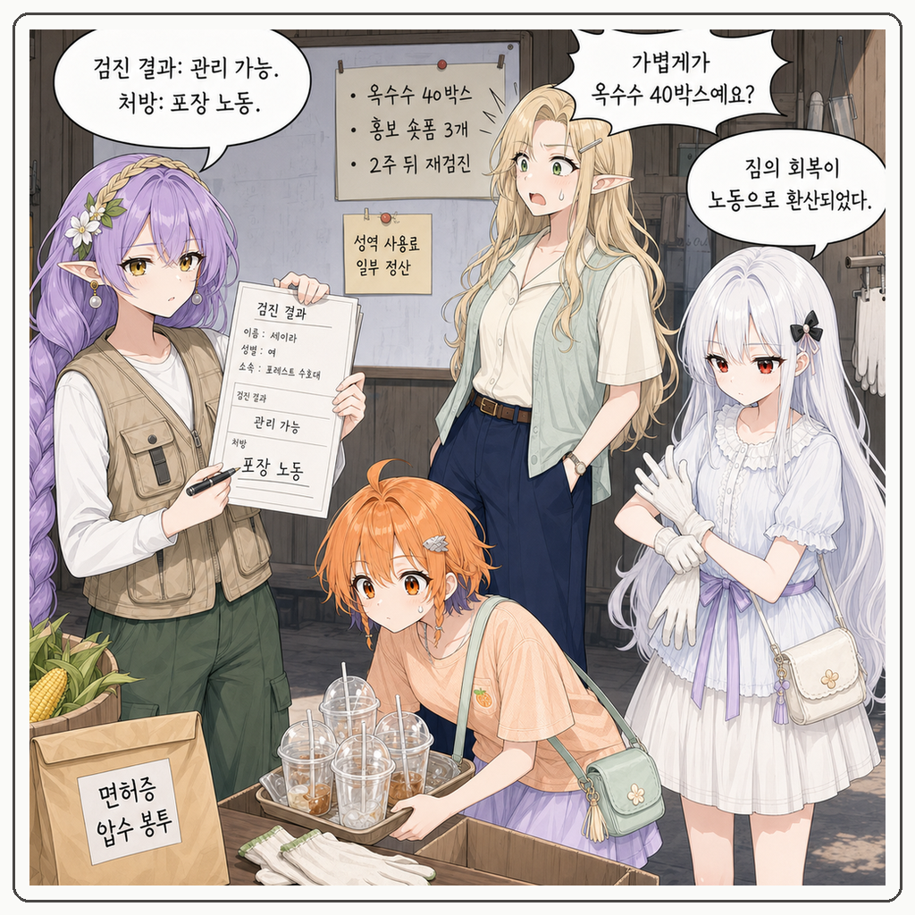 198화: 체온계가 먼저 인간을 포기했다 (부제: 회복 3%는 해결 능력이 아니라 테이프 성에입니다) 009컷