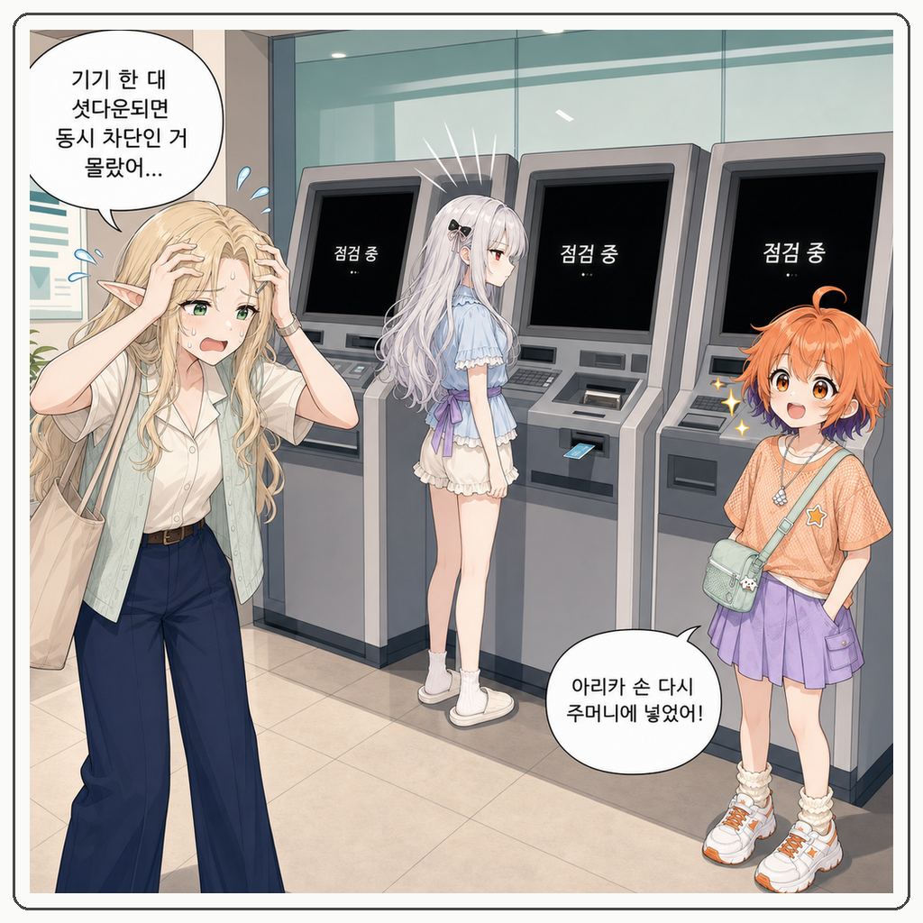 199화: 카드가 제단에 갇힌 날 (부제: 3%의 냉기는 기기 셧다운이 아니라 재발급 수수료입니다) 007컷