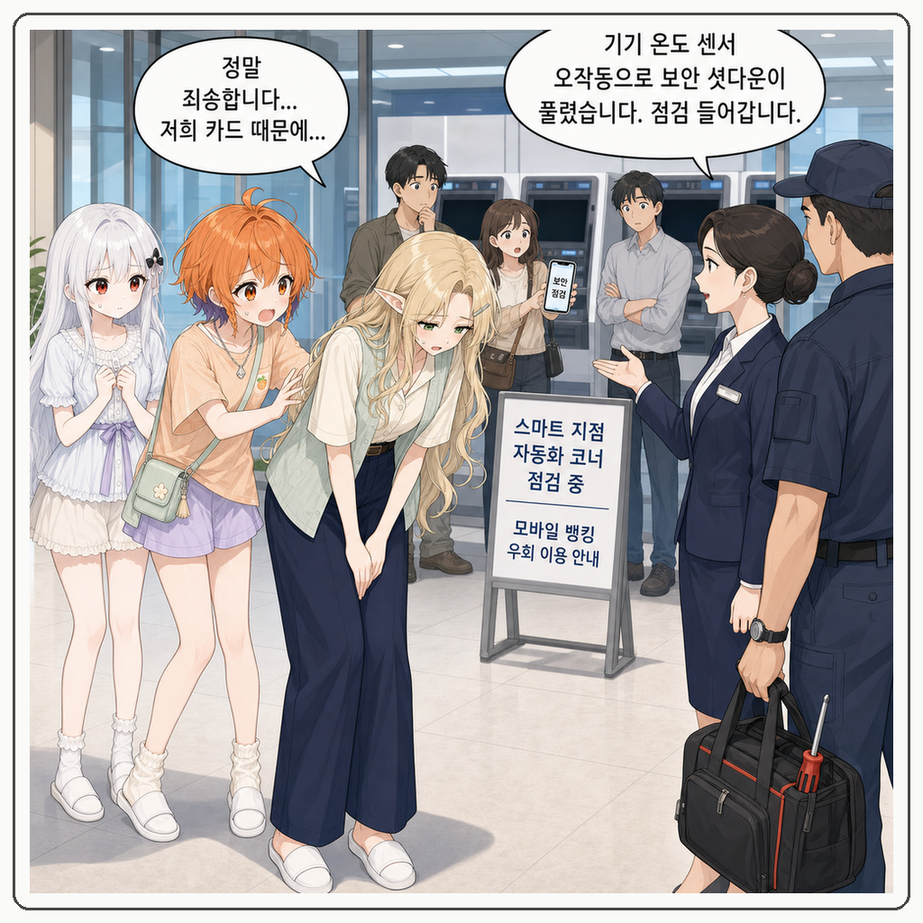 199화: 카드가 제단에 갇힌 날 (부제: 3%의 냉기는 기기 셧다운이 아니라 재발급 수수료입니다) 008컷