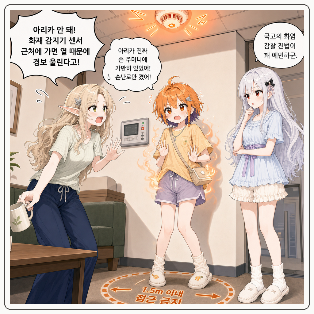 200화: 대기실에 내린 뜻밖의 첫눈 (부제: 냉난방기 제어판은 왕실 마법진이 아닙니다) 005컷