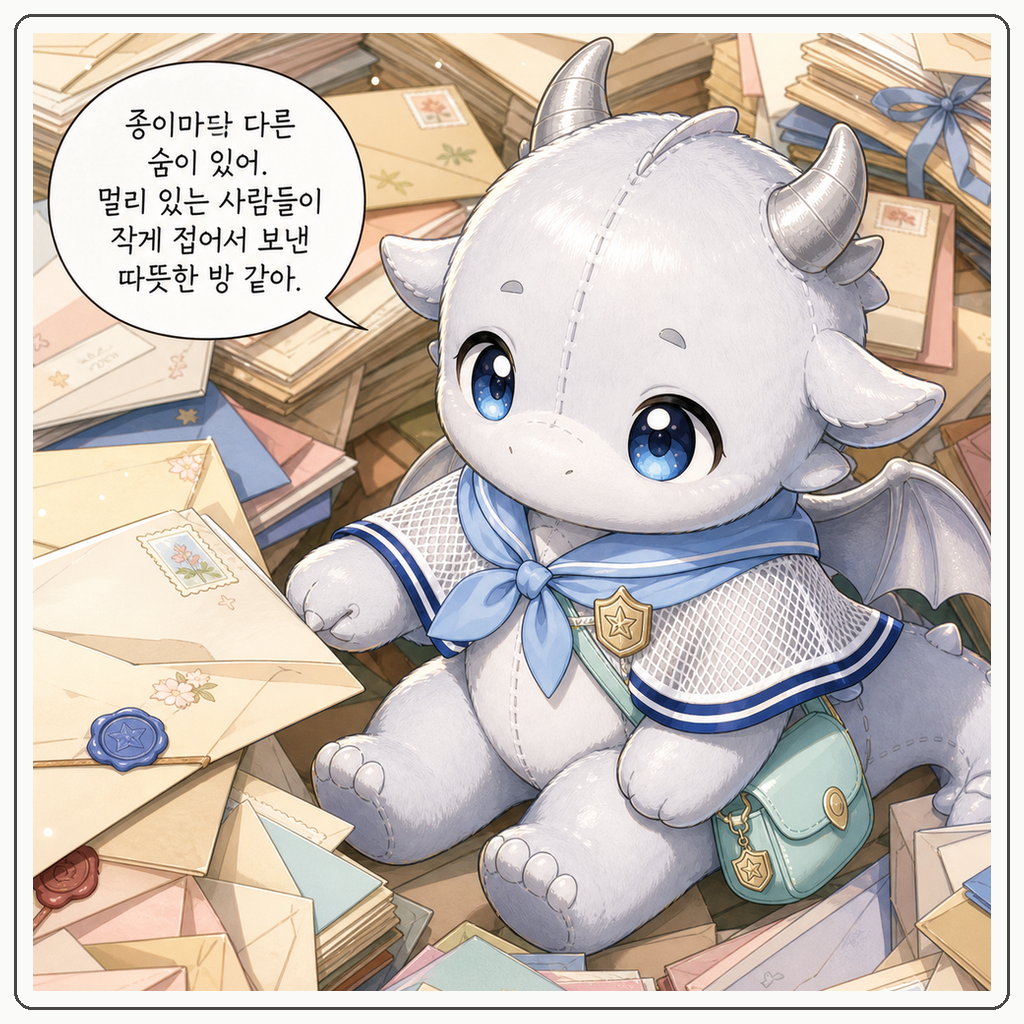 201화: 팬레터가 왕실 민원함이 된 날 (부제: 하트 스티커는 국새가 아닙니다) 004컷