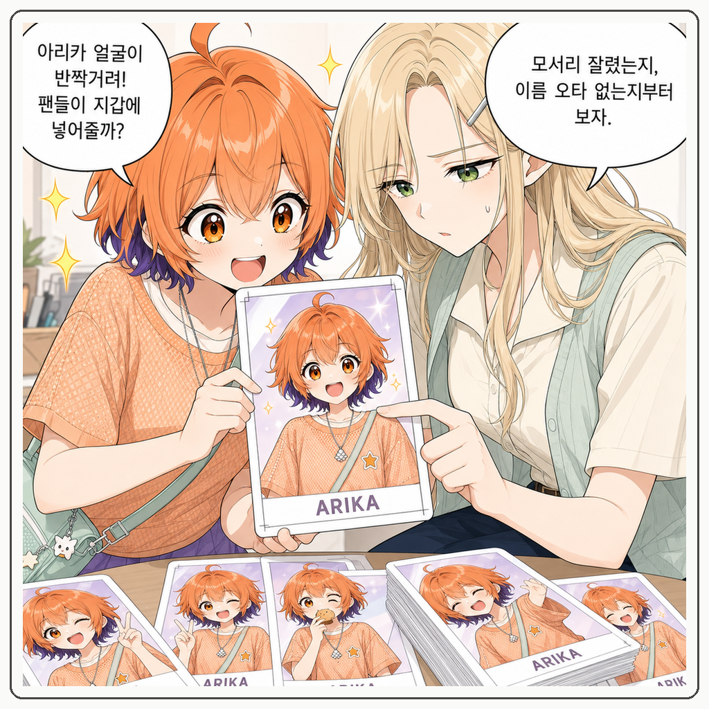 203화: 아크릴 키링은 왕실 인장이 아닙니다 (부제: 굿즈 샘플 검수 대작전) 002컷