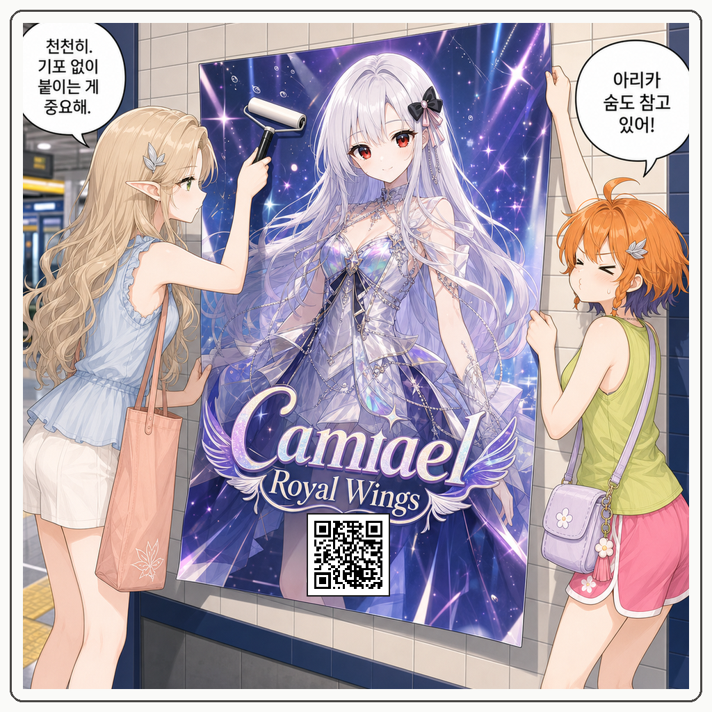 204화: 지하철 포스터의 왕실 검열 (부제: QR 코드는 비밀 문장이 아닙니다) 002컷