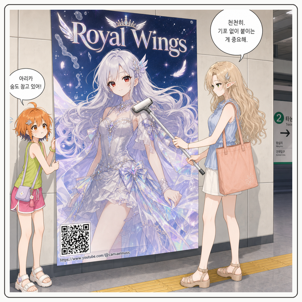 204화: 지하철 포스터의 왕실 검열 (부제: QR 코드는 비밀 문장이 아닙니다) 003컷