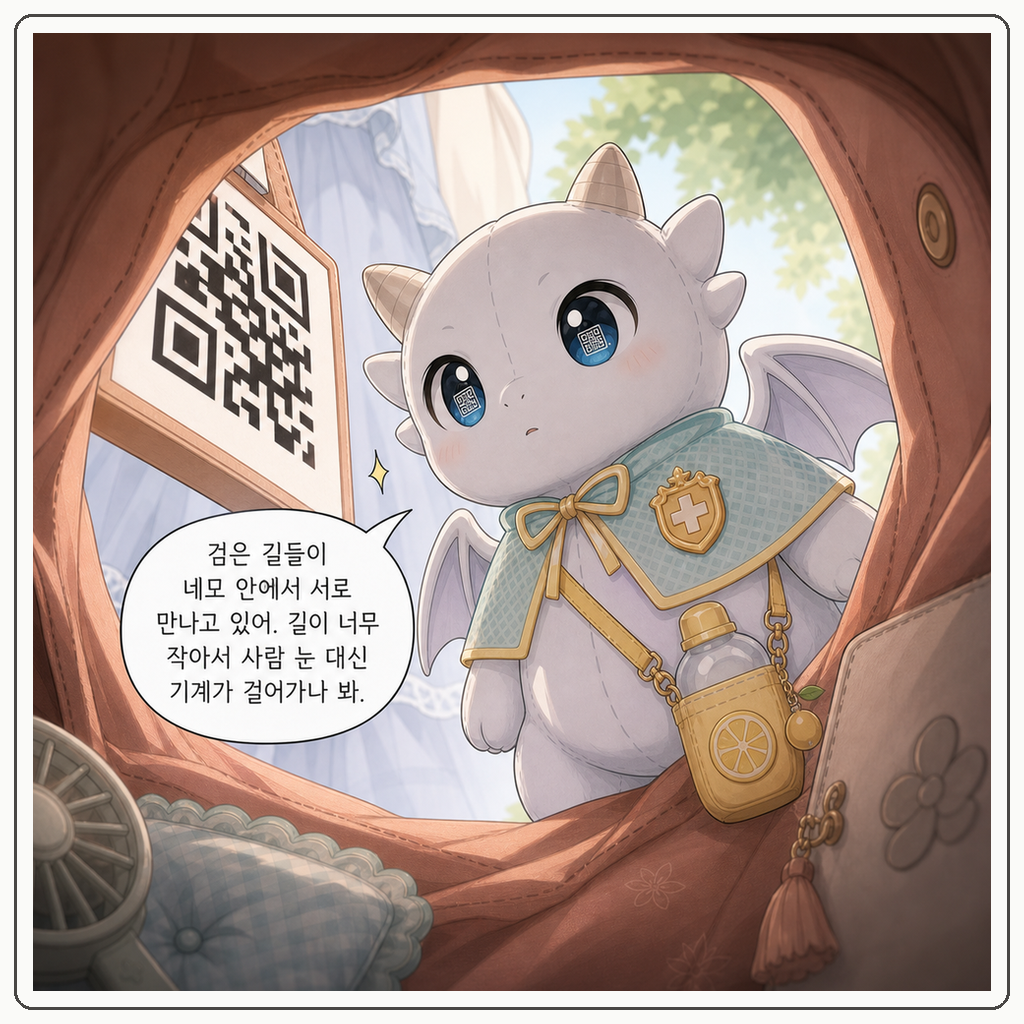 204화: 지하철 포스터의 왕실 검열 (부제: QR 코드는 비밀 문장이 아닙니다) 008컷