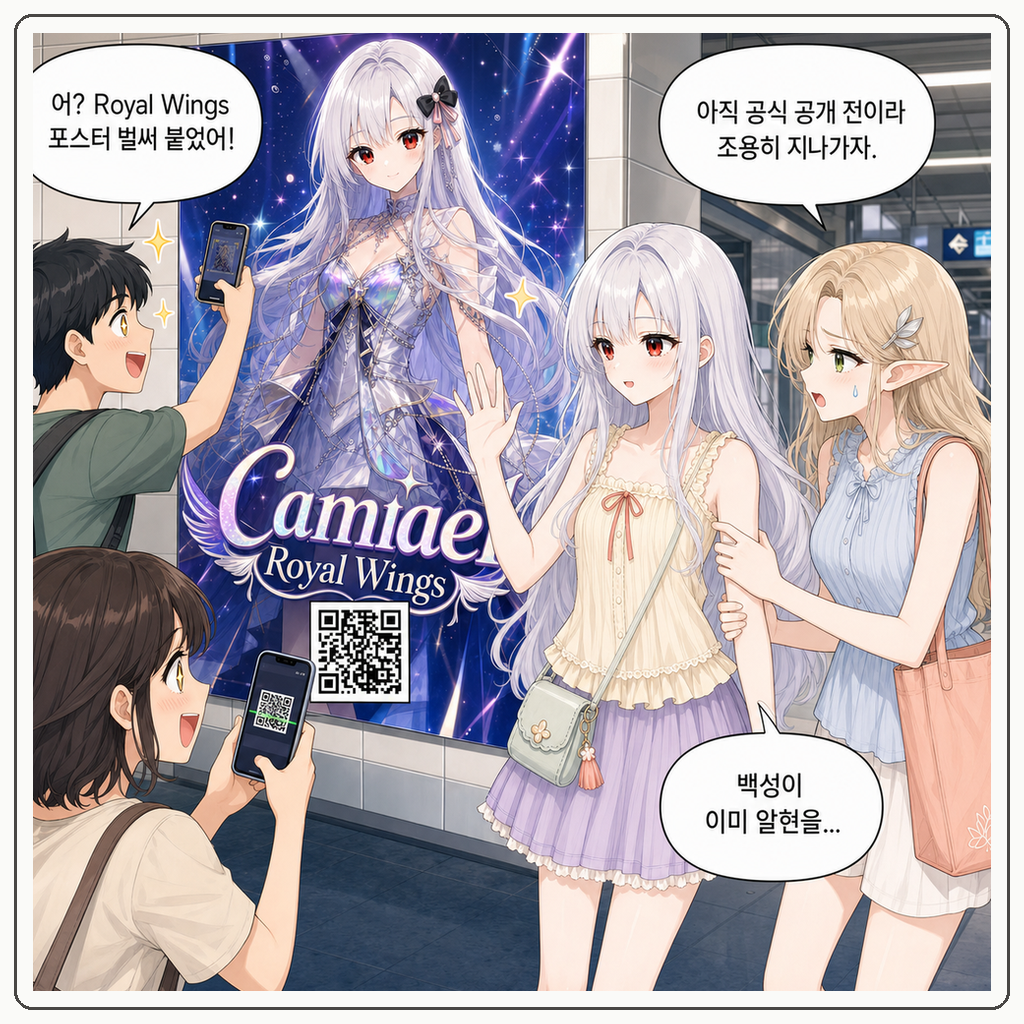 204화: 지하철 포스터의 왕실 검열 (부제: QR 코드는 비밀 문장이 아닙니다) 012컷