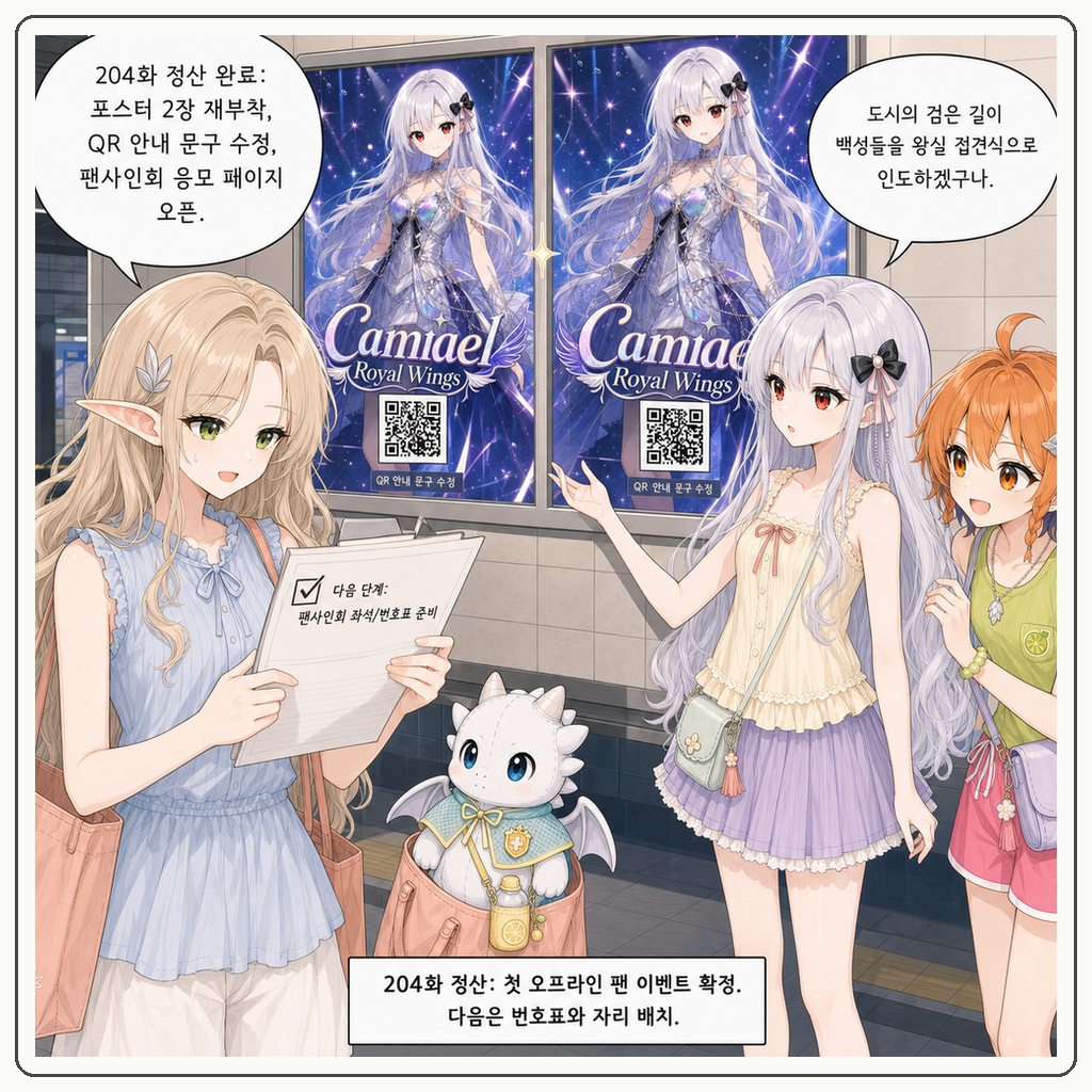 204화: 지하철 포스터의 왕실 검열 (부제: QR 코드는 비밀 문장이 아닙니다) 014컷