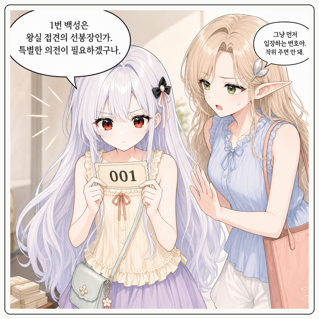 205화: 번호표는 왕실 초대장이 아닙니다 (부제: 팬사인회 준비의 작은 전쟁) 003컷