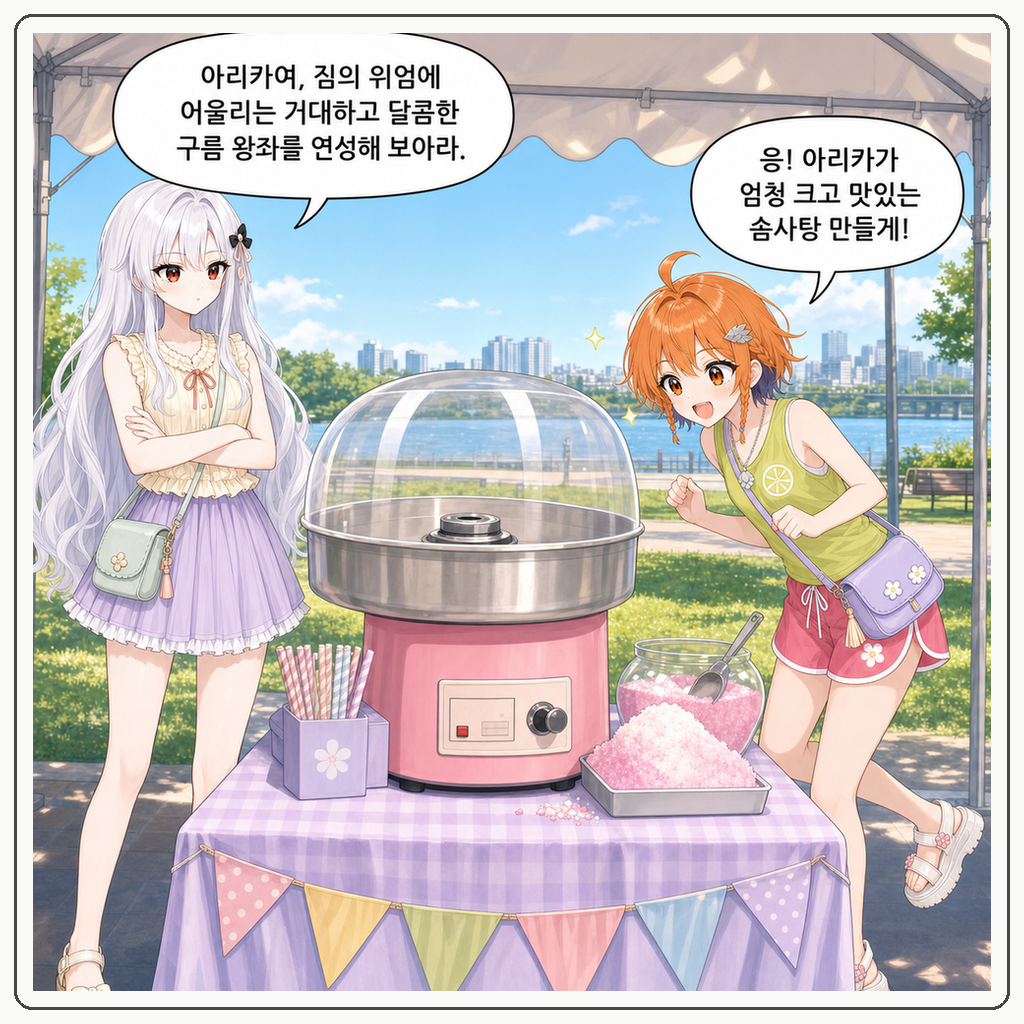 217화: 솜사탕은 거대해질 수 있으니까 001컷