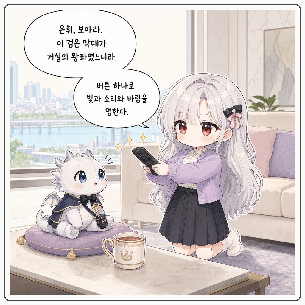 리모컨 왕좌 001컷