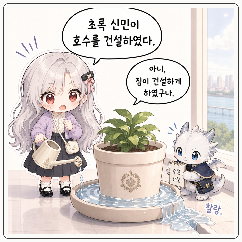 화분 과급수 사건 003컷