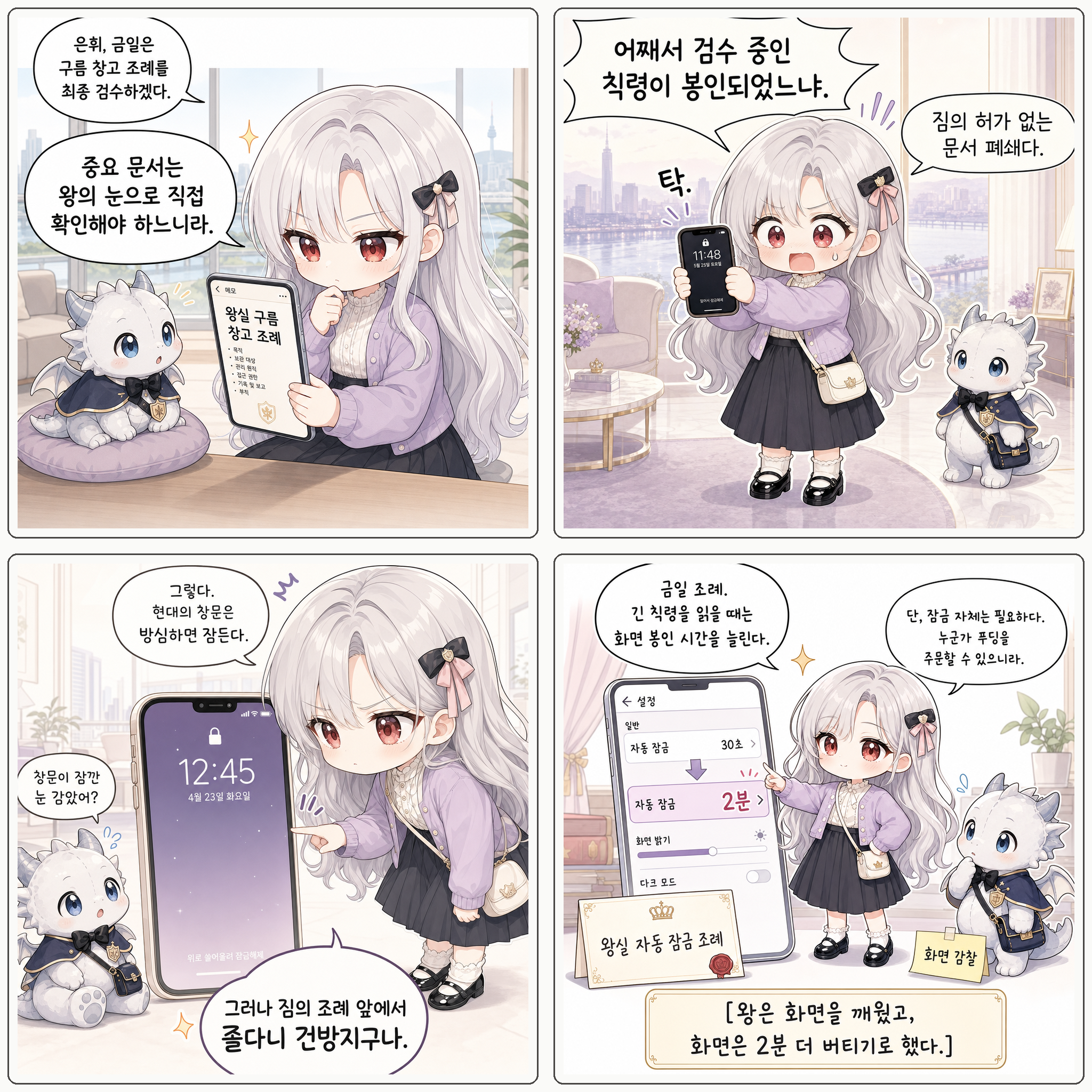 자동 잠금 봉인 합본