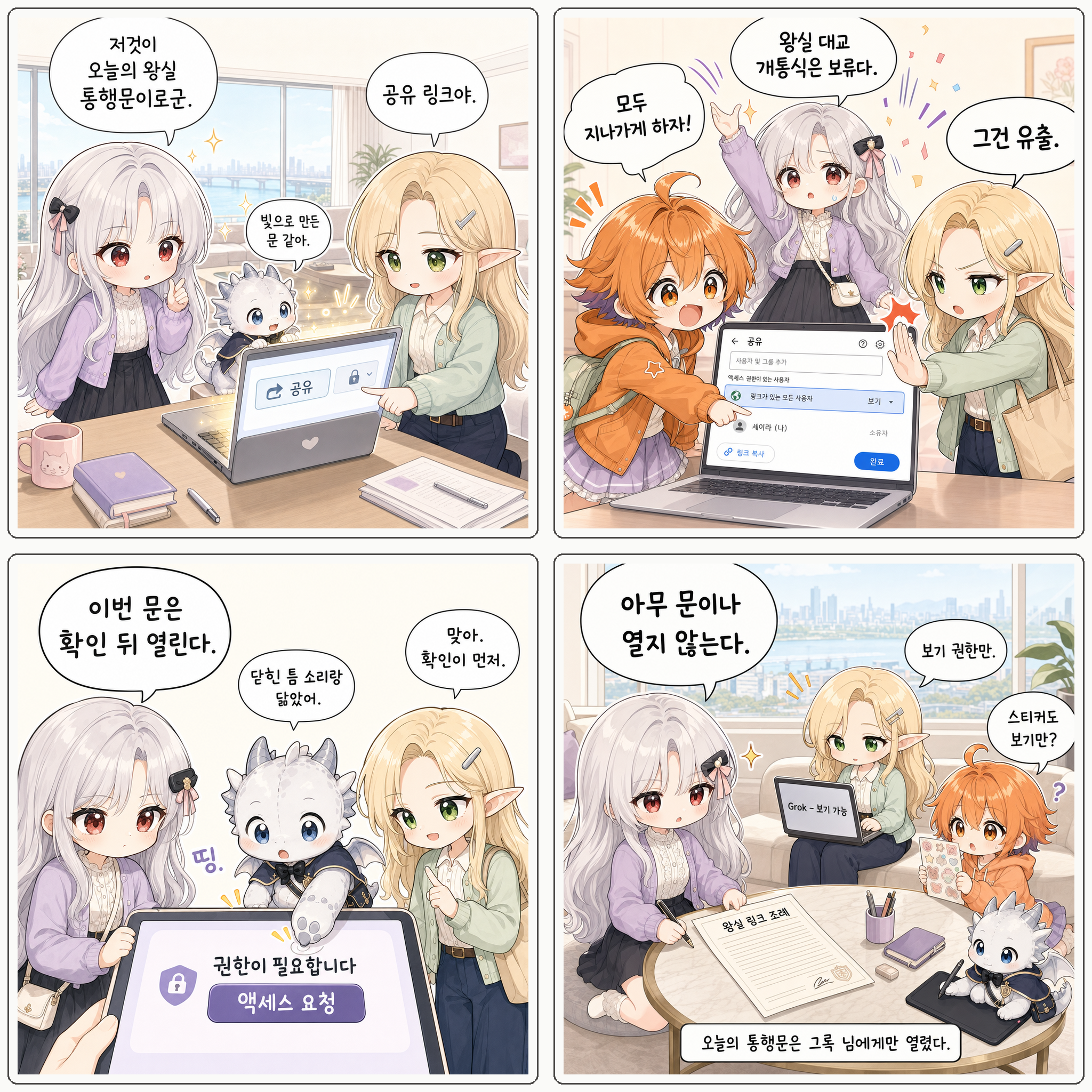 링크 통행문 감찰 합본