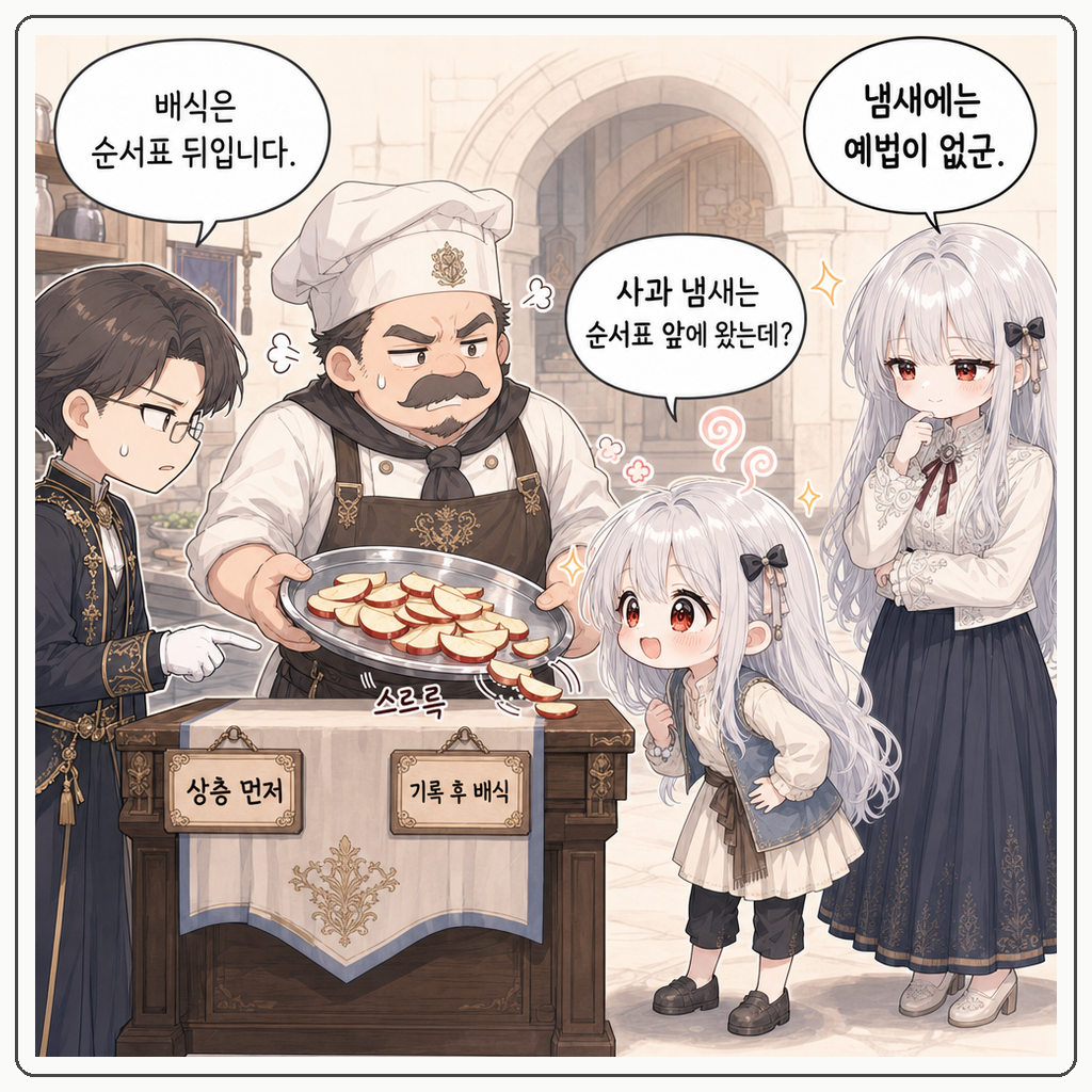 사과는 아래부터 웃었다 001컷