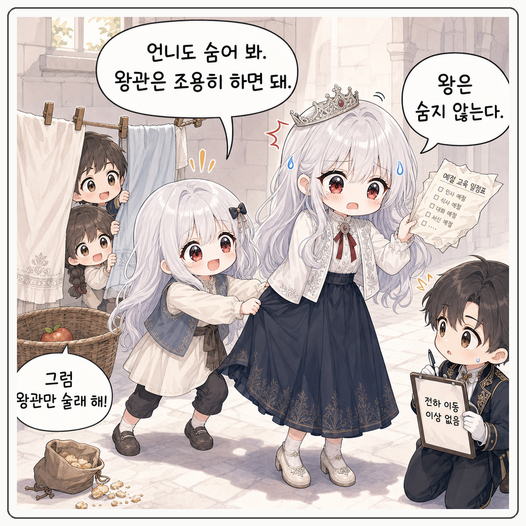 하층 회랑 숨바꼭질 001컷
